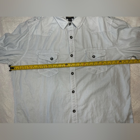 🔷HELIX Men’s Long sleeve button down shirt- XXL - Picture 5 of 11